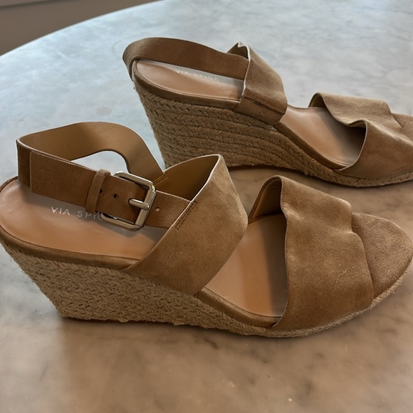 Via Spiga 3 inch Wedge Sandals - Picture 3 of 5